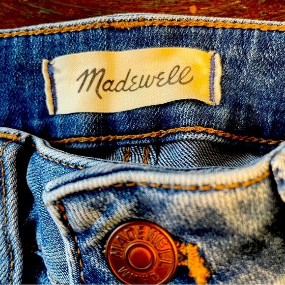 Madewell Curvy Roadtripper Skinny Jeans Vinton Wash 27 Like New - Picture 10 of 13